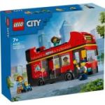 LEGO City. Autobuz turistic rosu cu etaj 60407, 384 piese