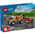 LEGO City. Camioneta de tractare si masina sport 60435, 101 piese