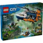 LEGO City. Elicopterul unui explorator al junglei la tabara de baza 60437, 881 piese