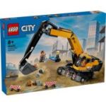 LEGO City. Excavator galben de constructii 60420, 633 piese