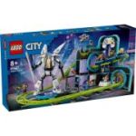 LEGO City. Parc cu roller-coaster Lumea Robotilor 60421, 986 piese