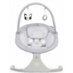 Leagan electric Luli gri, 2 in 1, Kinderkraft