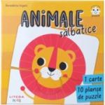 Primul meu puzzle. Animale salbatice