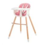 Scaun de masa Sienna, 2 in 1, roz, Kinderkraft