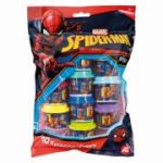 Set 10 borcanase de plastilina Spiderman in punga de plastic, As Games