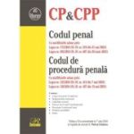 Codul penal. Codul de procedura penala. Editia a 33-a actualizata la 7 iulie 2024 - Petrut Ciobanu