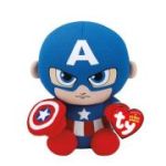 Plus 15 cm Beanie Babies Marvel Captain America, Ty