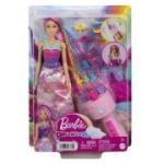 Papusa cu aparat de coafat Dreamtopia, Barbie