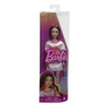 Barbie fashionista bruneta cu rochita sport, Barbie