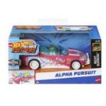 Masinuta metalica cu sistem pull back Alpha Pursuit scara 1: 43, Hot Wheels