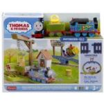 Set de joaca cu locomotiva motorizata livreaza vopseaua, Thomas