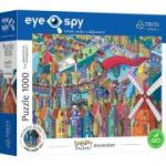 Puzzle 1000 UFT. Eye spy Amsterdam, Trefl