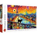 Puzzle 1000 piese. Pisica din Paris, Trefl