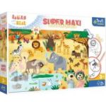Puzzle Primo 24 Super Maxi. Babies and the bear in safari, Trefl