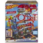 Set de joaca circuit, Super Garajul, Hot Wheels City