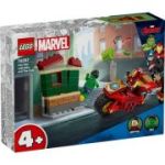 LEGO Marvel Super Heroes. Iron Man cu motocicleta si Hulk 76287, 68 piese