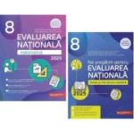 Pachet Editura Paralela 45 - Evaluarea nationala 2025. Limba si literatura romana si Matematica Clasa a 8-a - Gabriel Popa, Cristina Cergan