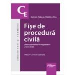 Fise de procedura civila pentru admiterea in magistratura si avocatura. Editia a 9-a - Gabriela Raducan, Madalina Dinu