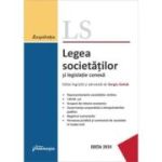 Legea societatilor si legislatie conexa. Actualizata 12 septembrie 2024 - Sergiu Golub