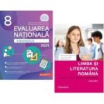 Pachet Evaluarea Nationala 2025 Clasa a 8-a. Matematica si Ghid complet pentru Limba si literatura romana - Gabriel Popa, Marinela Pantazi