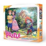 Puzzle 240 piese. Motanul incaltat