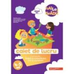 Hai la gradi! Limba si comunicare - Om si societate. Caiet de lucru. 4-5 ani - Madalina Radu