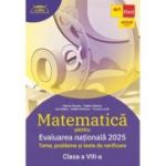 Evaluarea nationala 2025 Matematica. Clasa 8 Clubul matematicienilor - Marius Perianu