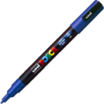 Marker UNI PC-3M 0. 9-1. 3 mm, albastru, Posca (M194)