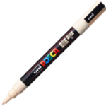 Marker UNI PC-3M 0. 9-1. 3 mm, bej, Posca (M630)