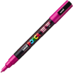 Marker UNI PC-3M 0. 9-1. 3 mm, fuchsia, Posca