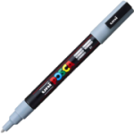 Marker UNI PC-3M 0. 9-1. 3 mm, gri, Posca