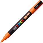 Marker UNI PC-3M 0. 9-1. 3 mm, portocaliu, Posca (M860)