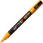 Marker UNI PC-3M 0. 9-1. 3 mm, portocaliu inchis, Posca (M833)