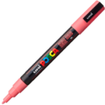 Marker UNI PC-3M 0. 9-1. 3 mm, roz coral, Posca (M1431)