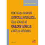 Neexecutarea obligatiilor contractuale. Natura juridica. Reguli generale ale formelor de valorificare a dreptului creditorului - Vlad-Victor Ochea