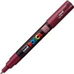 Marker UNI PC-1M 0. 7 mm, grena, Posca