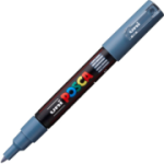 Marker UNI PC-1M 0. 7 mm, gri albastrui, Posca