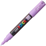 Marker UNI PC-1M 0. 7 mm, mov lavanda, Posca