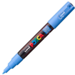 Marker UNI PC-1M 0. 7 mm, sky blue, Posca