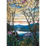 Puzzle 1000 piese. Magnolia si iris, multicolor