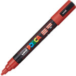 Marker UNI PC-5M 1. 8-2. 5 mm, rosu rubin, Posca (M1406)