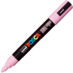 Marker UNI PC-5M 1. 8-2. 5 mm, roz deschis, Posca (M638)