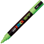 Marker UNI PC-5M 1. 8-2. 5 mm, verde mar, Posca