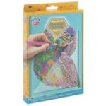 Set creativ DIY, Agenda cu strasuri, Diamond Painting, bufnita