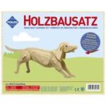 Kit constructie din lemn, caine, 37 piese, Pebaro 852/7