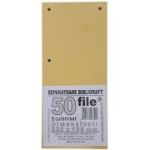 Separatoare biblioraft, 50 file, Casa Tipografica