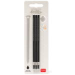 Set 3 rezerve pix cu gel, negru, Erasable Pen, Legami
