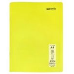 Caiet capsat Mynote, format A4, 40 file offset 60 g/mp, liniatura dictando, coperta PP neon, mix de 8 culori