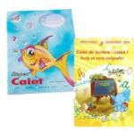 Pachet Caiet tip 1 Pestisor A5, 32 file, Casa Tipografica si Invat sa scriu caligrafic! Caiet de scriere clasa 1 - Adina Grigore