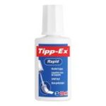 Fluid corector Tipp-Ex Rapid, pe baza de solvent cu bure, 20ml